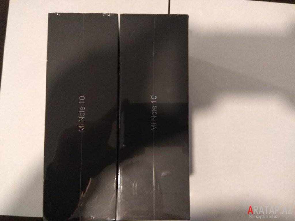 Yeni Xiaomi Mi Note 10 128 GB qara
