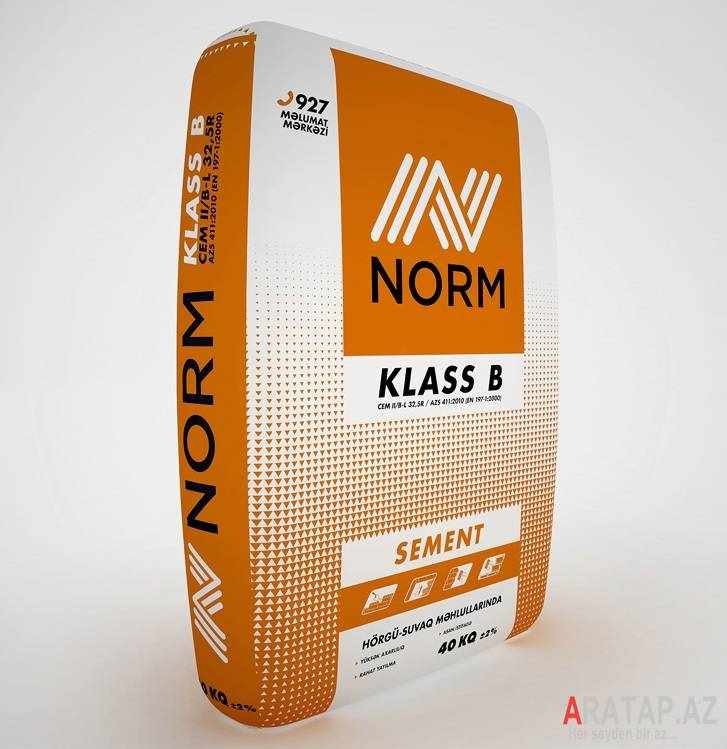 Norm B klass 300 marka sement