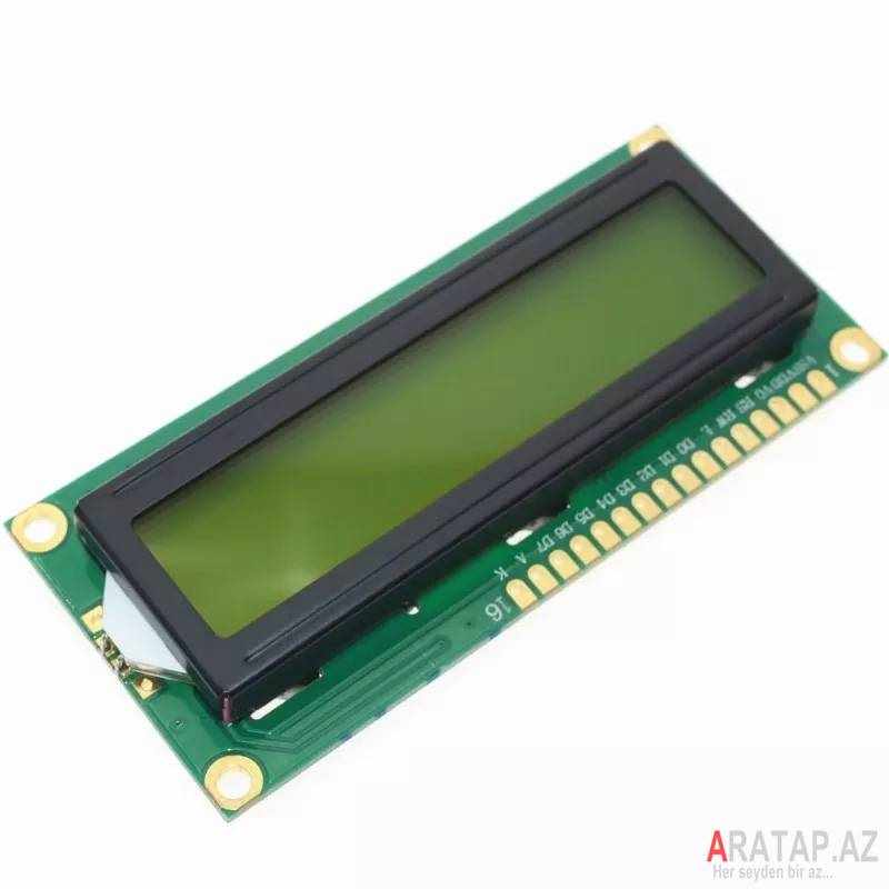 Arduino üçün 1602 LCD ekran modulu