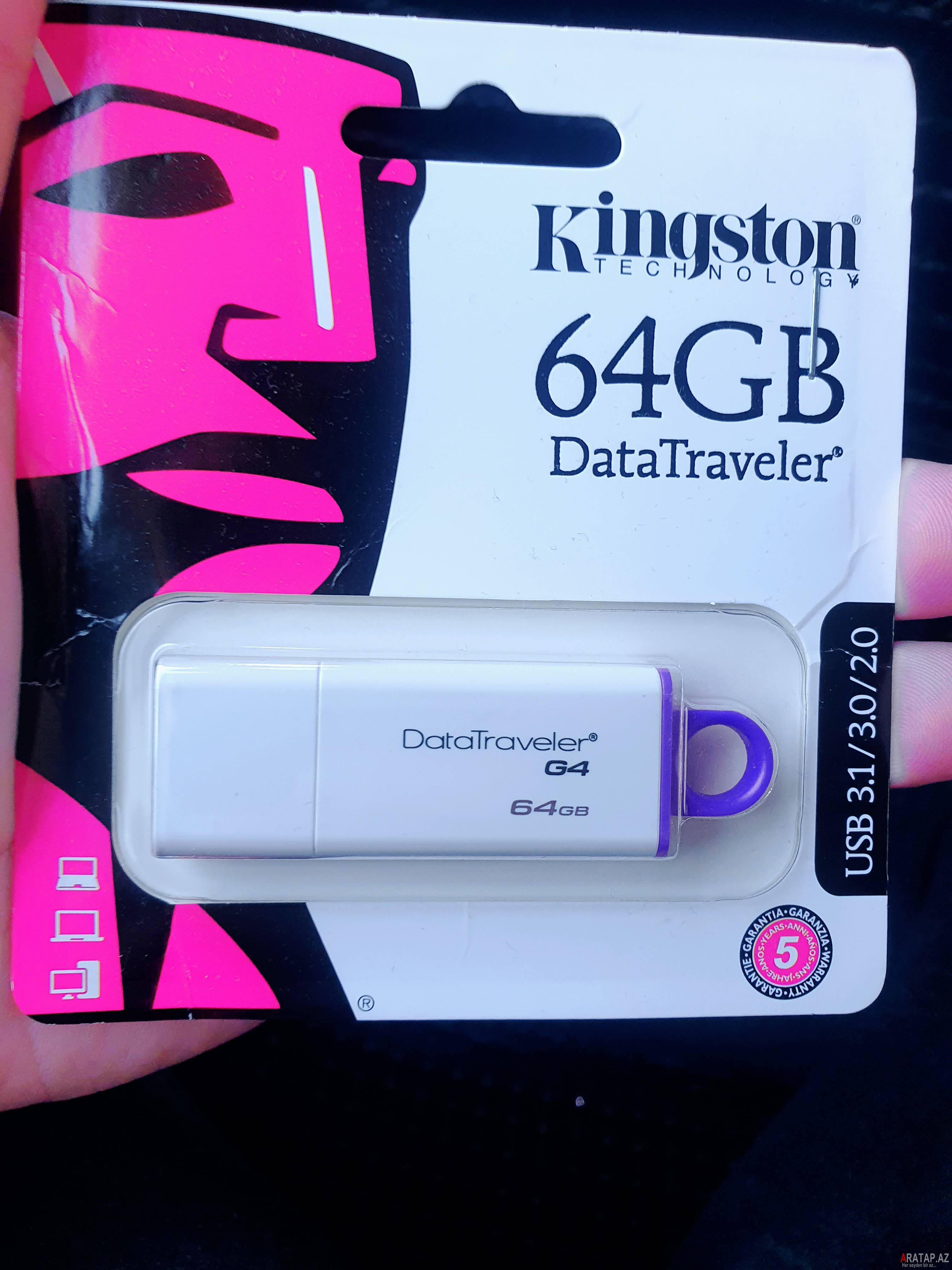 Kingston 64 Gb Usb 3.1 Flaskart TravelerData Flashkart