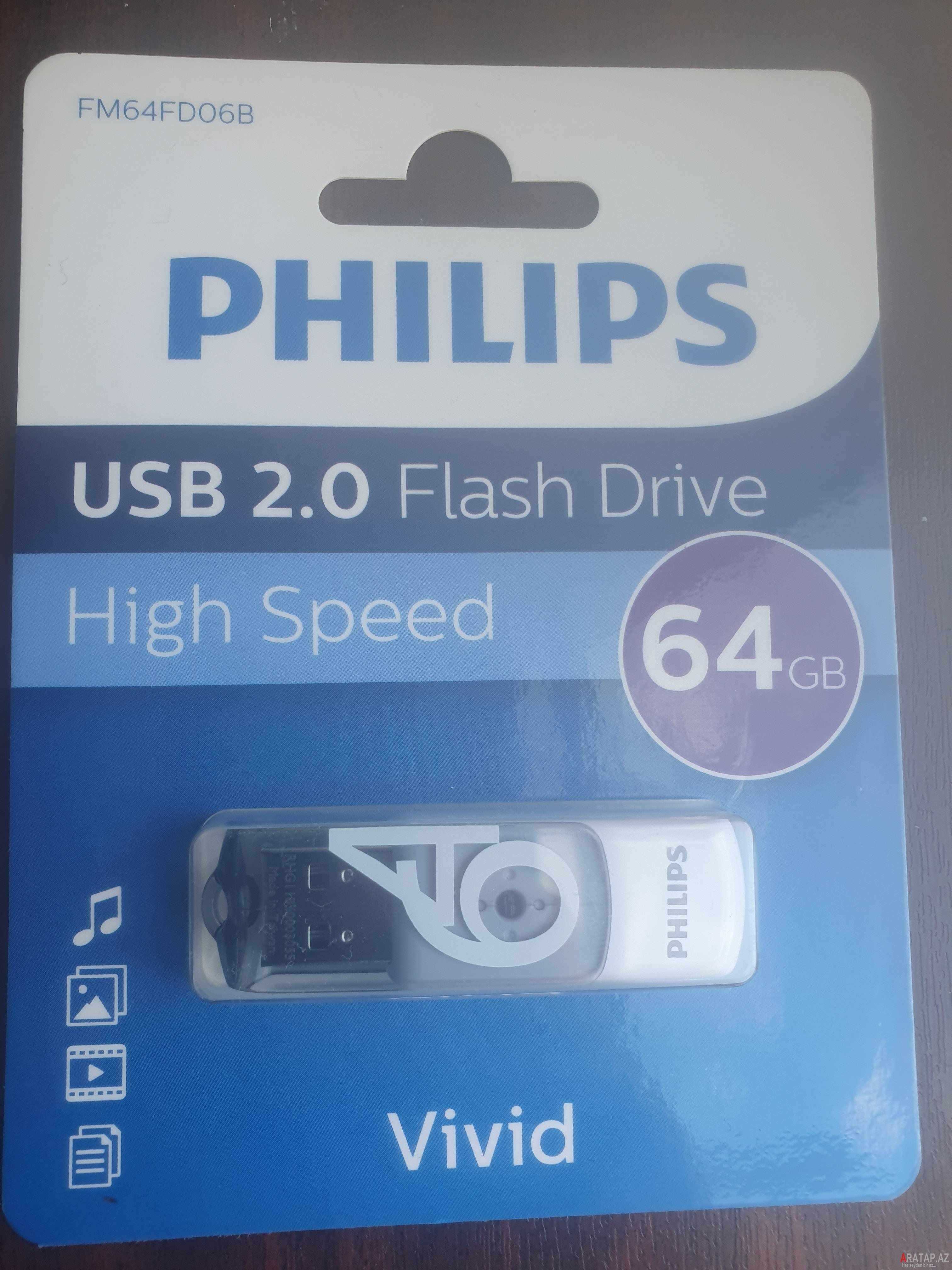Philips 64 Gb Flaşkart