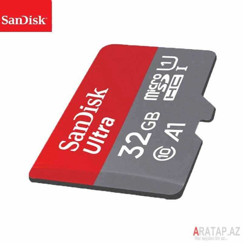 Sandisk Mikro kart 32 Gb Yaddaş kartı Telefon üçün microkart