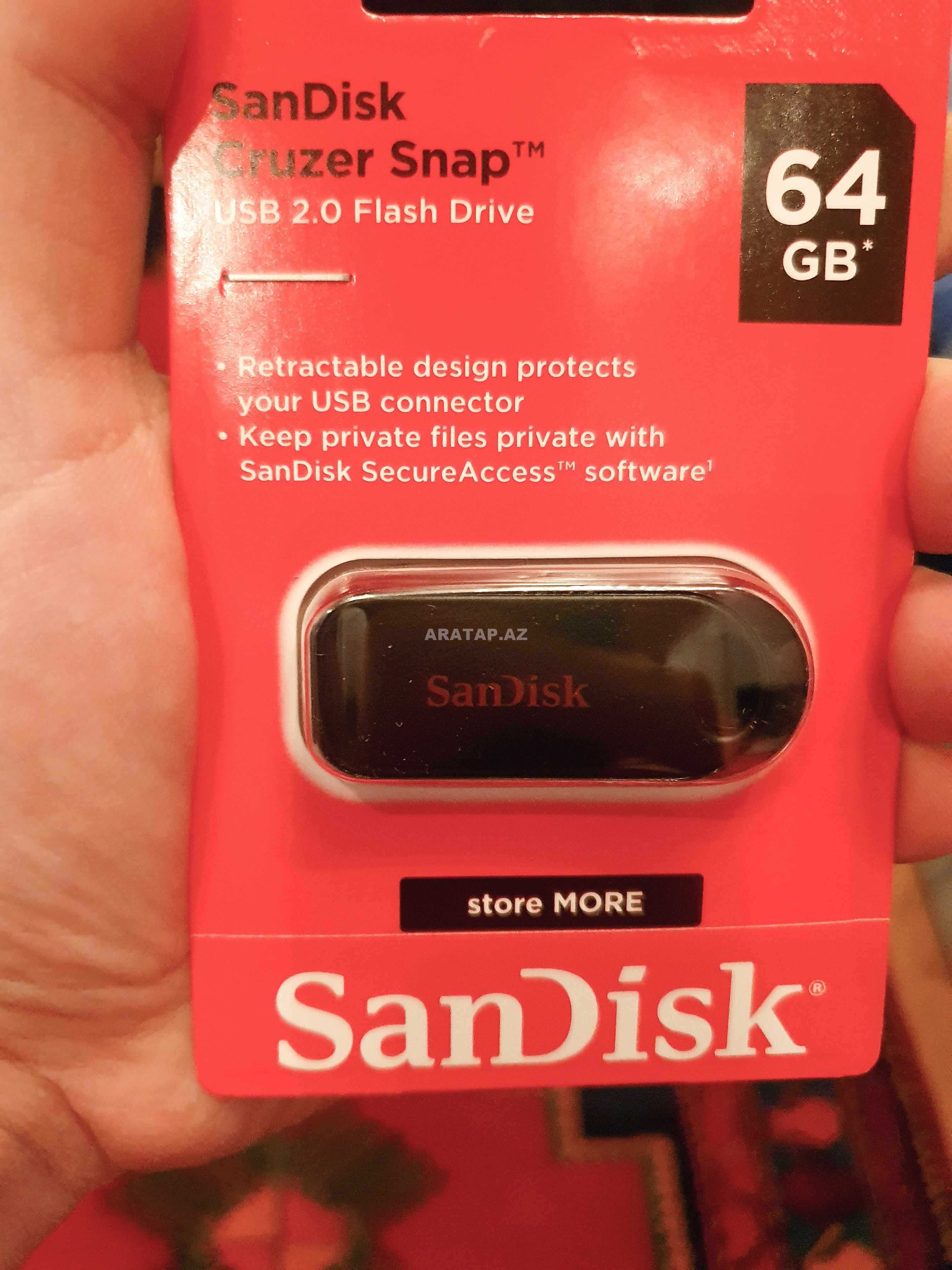 Sandisk Ultra Flat 64 Gb Usb Flaşkart