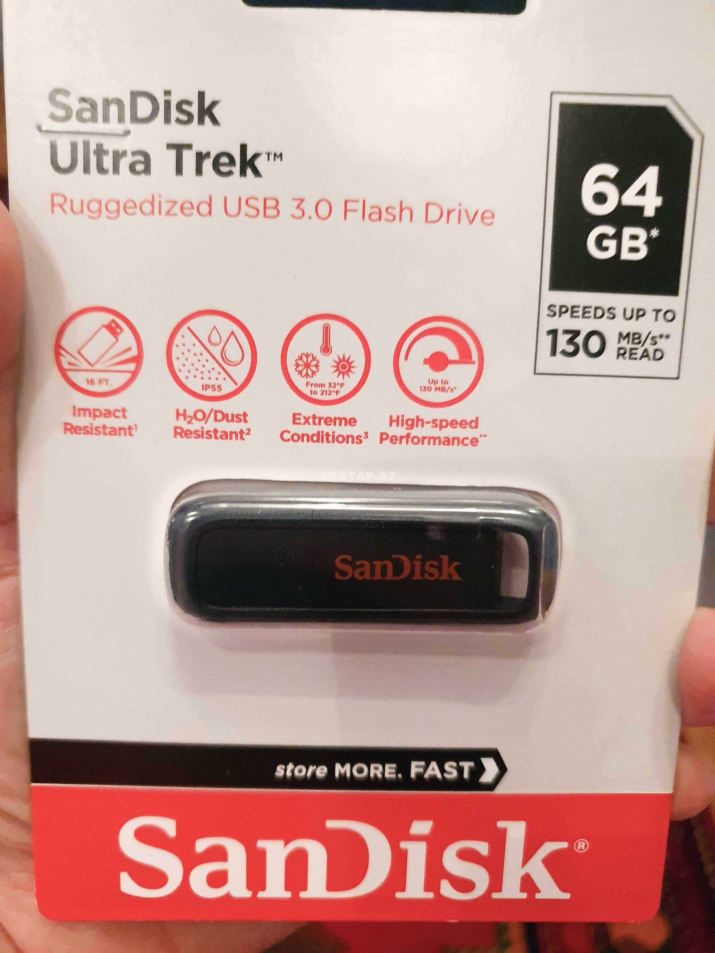 Sandisk Trek 64 Gb Usb 3.0 Flaşkart