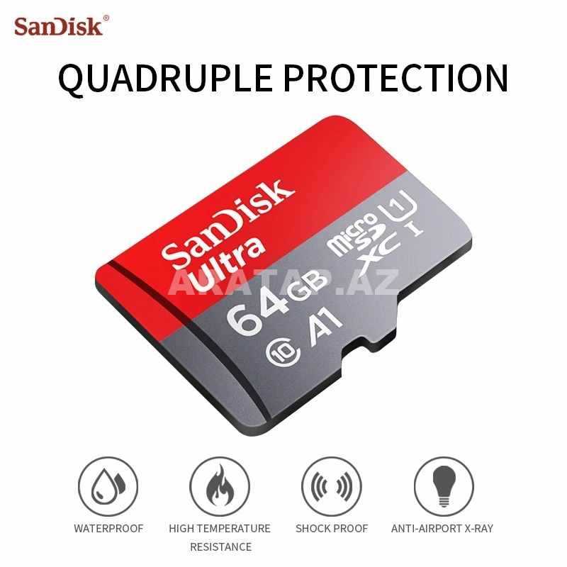 Sandisk Ultra 64 Gb mikro Yaddaş kartı