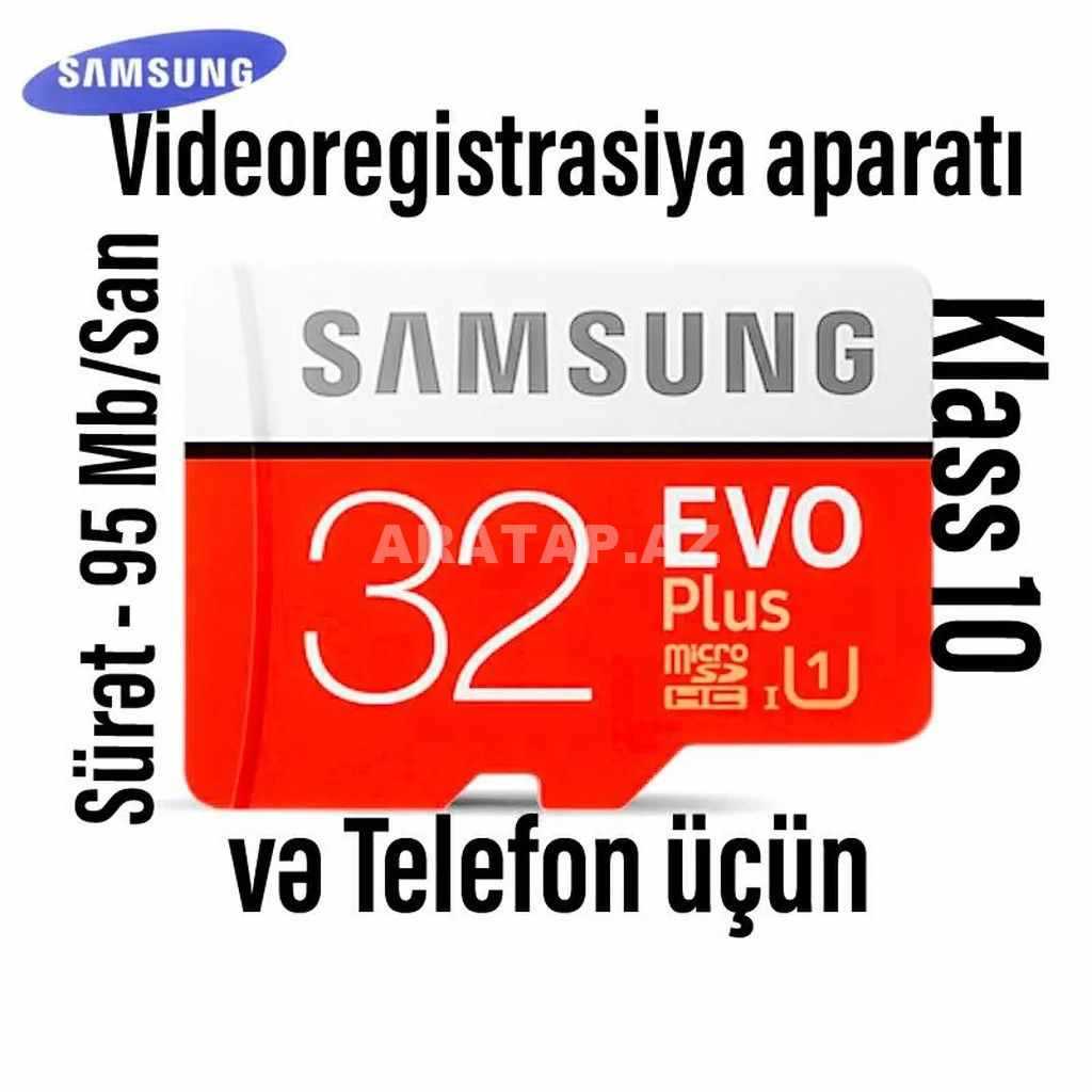 Samsung Evo 32 Gb Mikrokart Yaddaş kartı