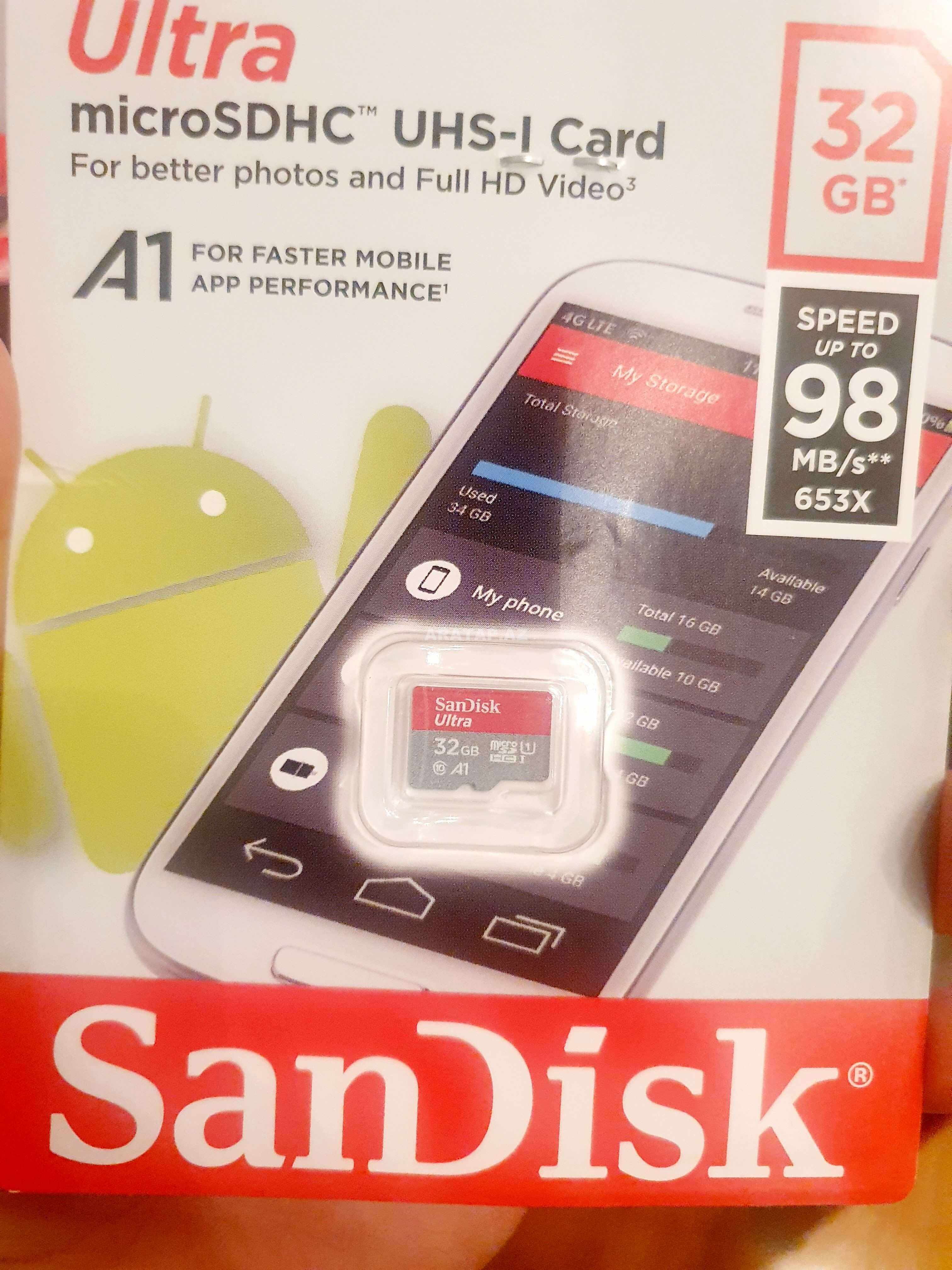Sandisk 32 Gb Telefon ucun Yaddas karti