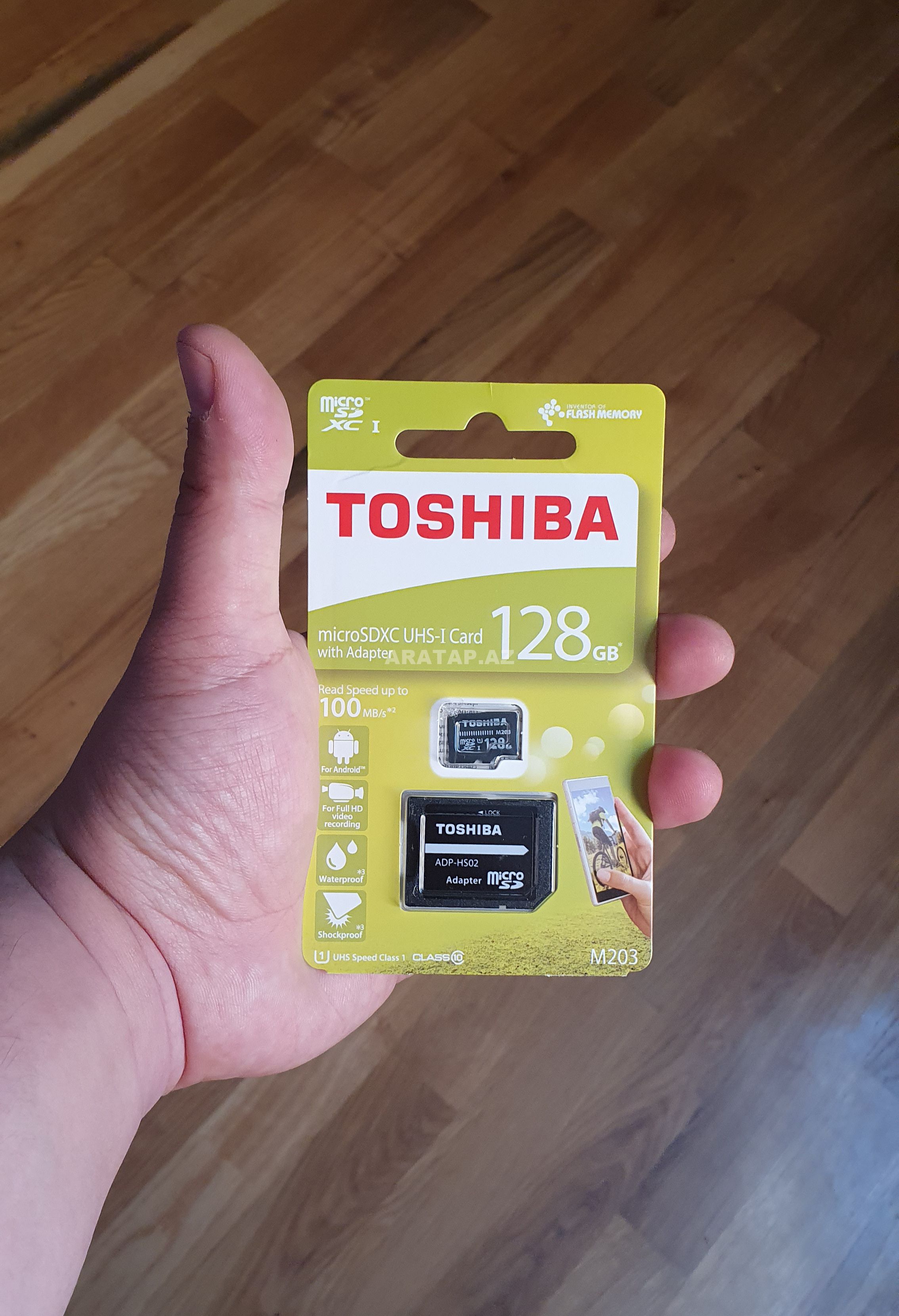 Mikro SdKart Toşhiba 128 GB Klass 10 M203