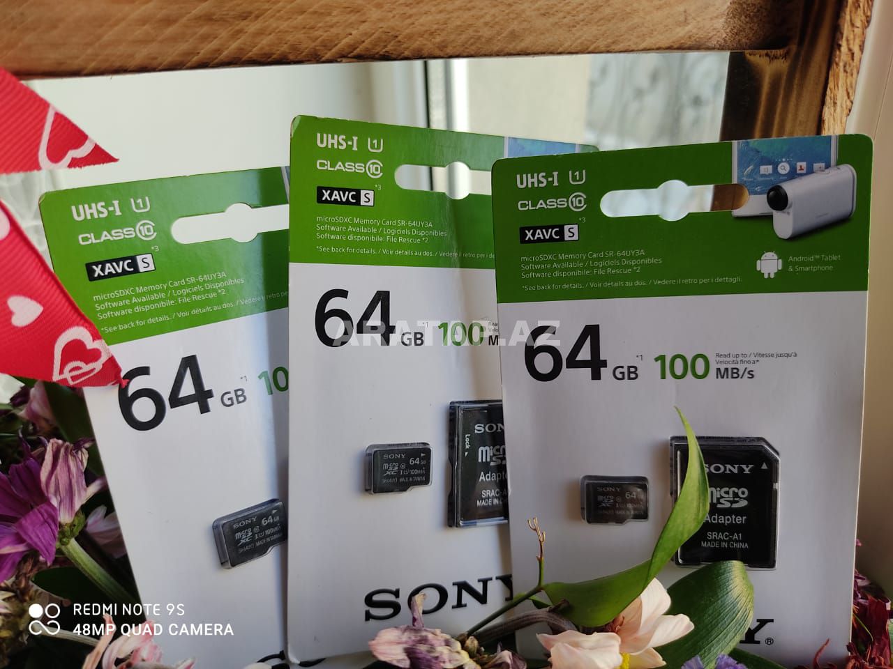 MikroSd Kart Sony 64GB Klass10 Brendin adı : Sony Model :