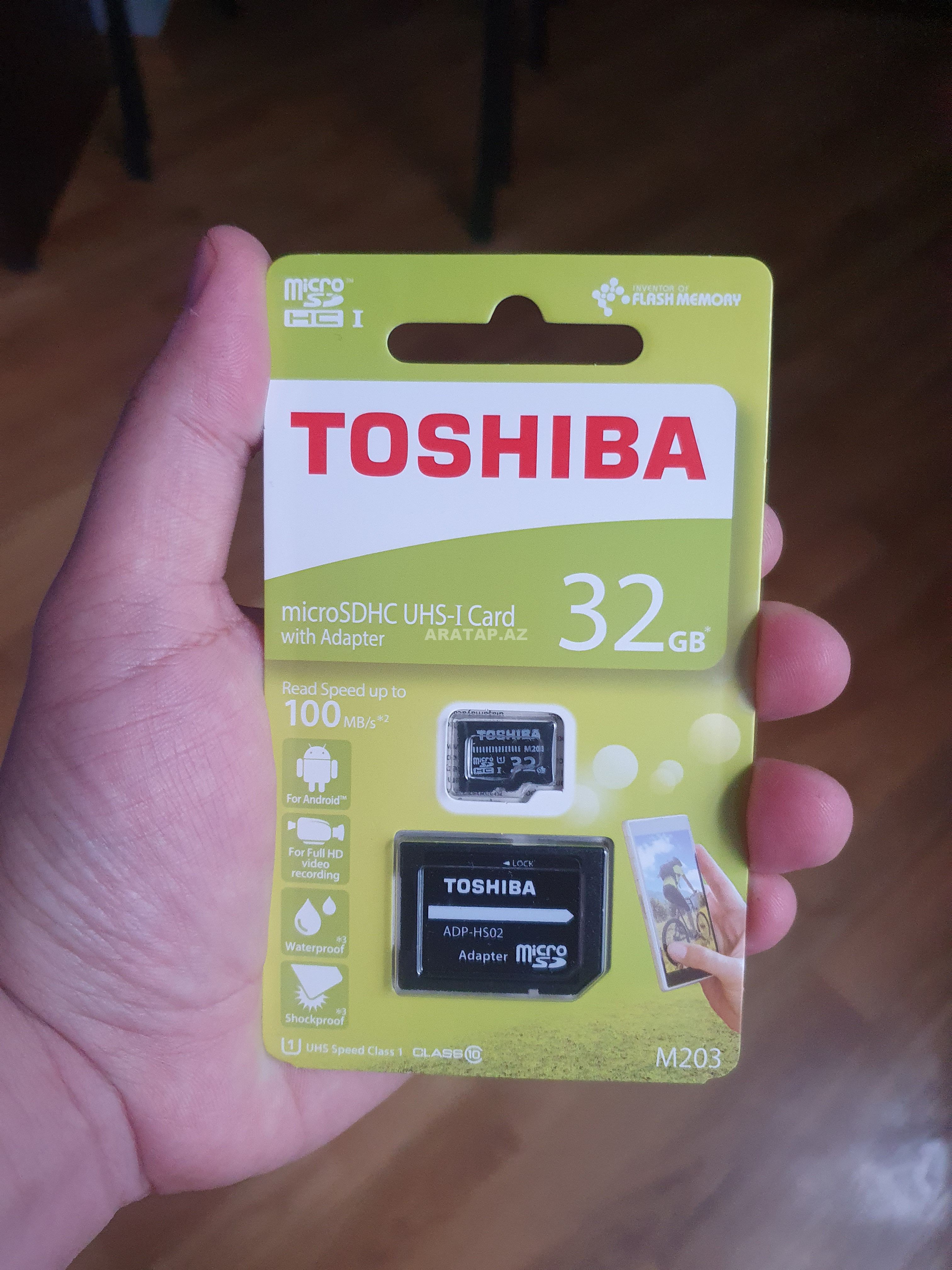 Mikro SdKart Toşhiba 32 GB Klass 10 M203