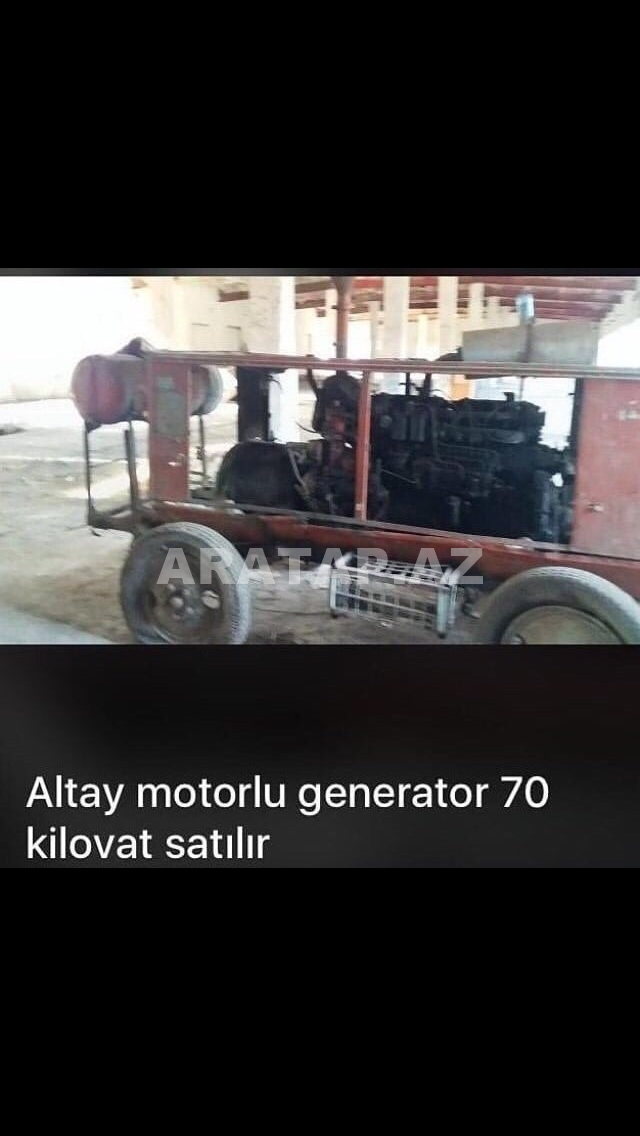 Altay motorlu Generator