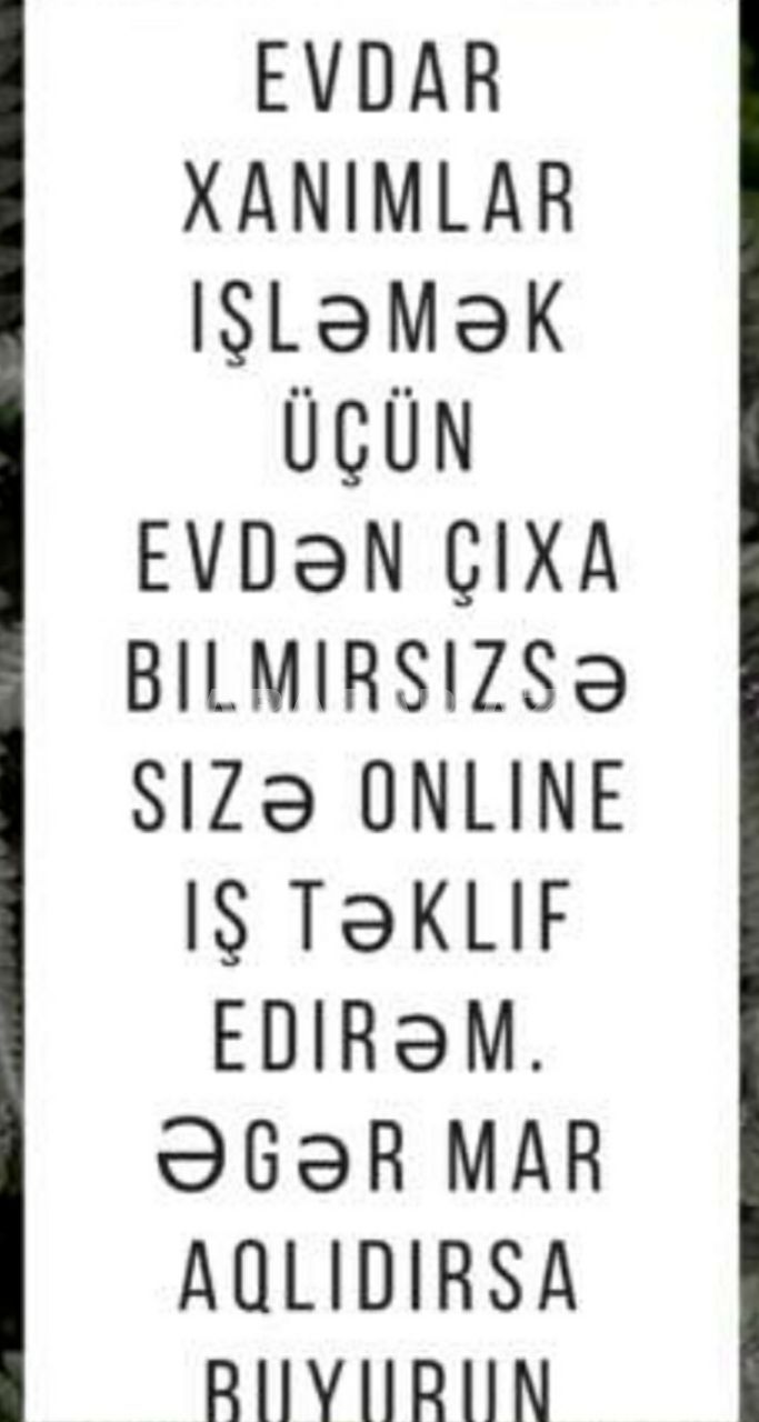 Yoldaşiniza destek üçün evden işleyin xanimlar