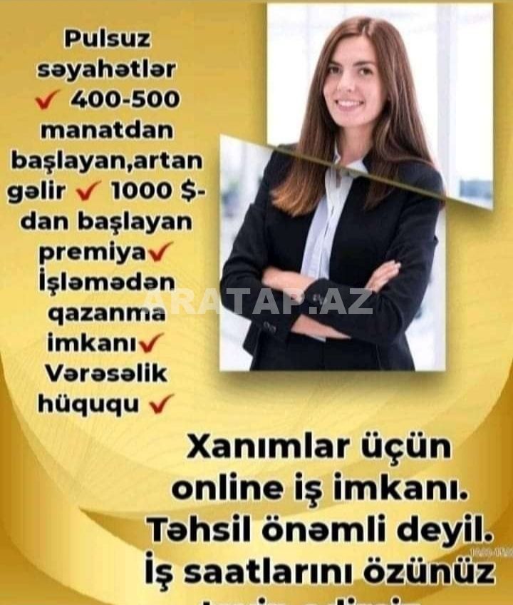 Xanımlara iş 1