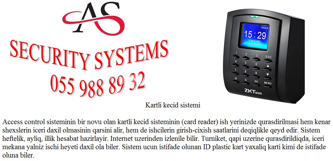 ❈ Kartla kecid sistemi ❈ 055 936 95 82❈