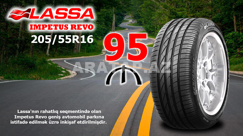 Lassa 205/55R16 IMPETUS REVO 91V təkərləri