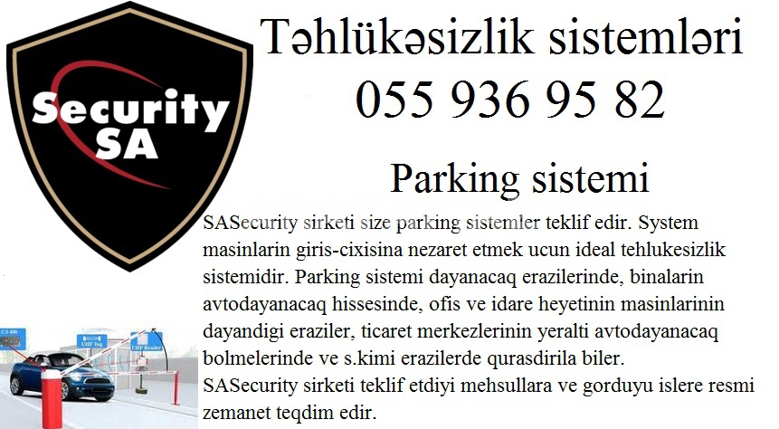 ❈Parking sistemi❈ 055 936 95 82❈