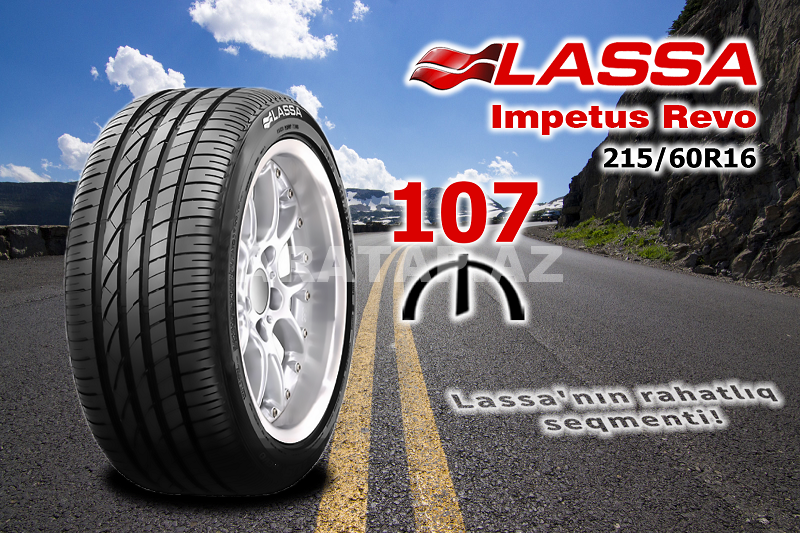 Lassa 215/60R16 IMPETUS REVO təkərləri