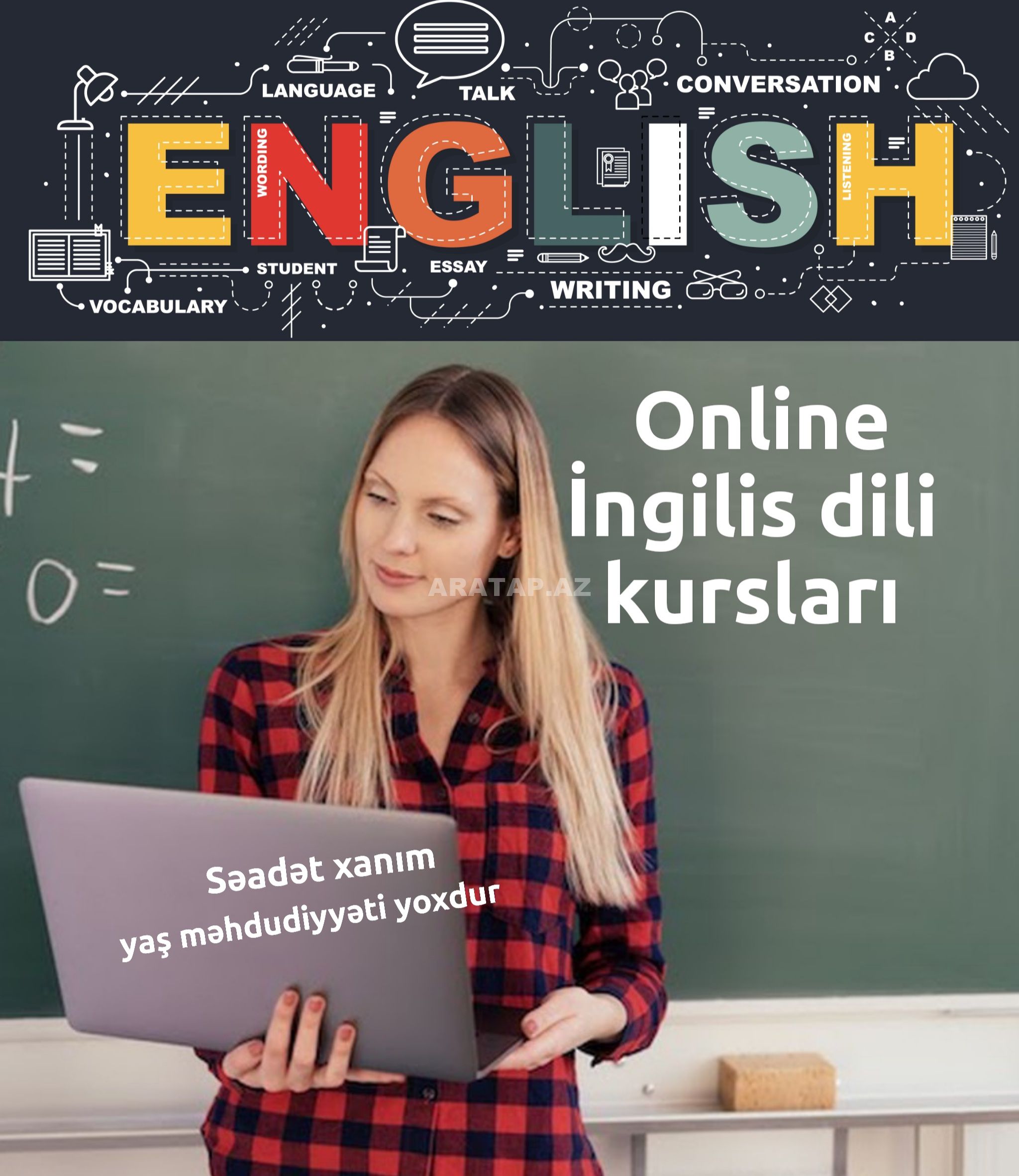 Online İngilis dili kursları