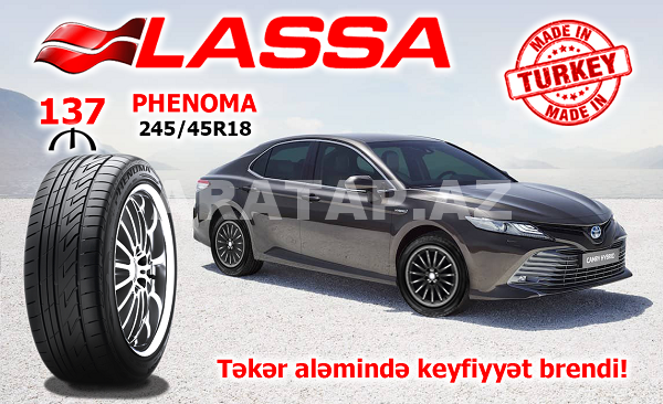 Lassa 245/45R18 PHENOMA 100W XL təkərləri