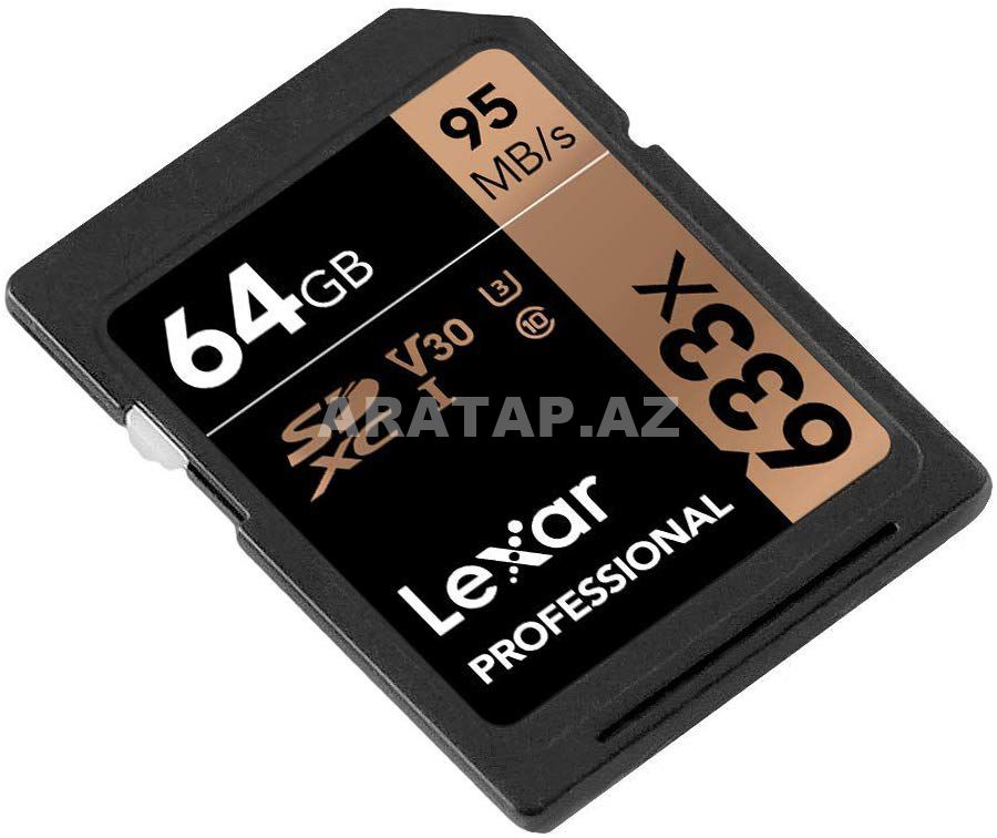 Yaddaş kartı Lexar 64GB