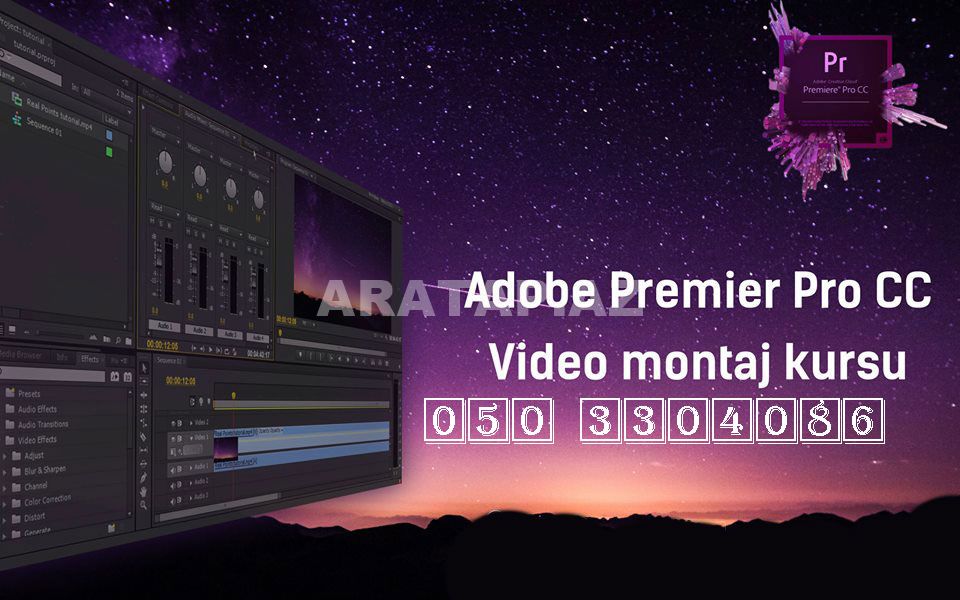 Adobe Premiere - After Effect kursu