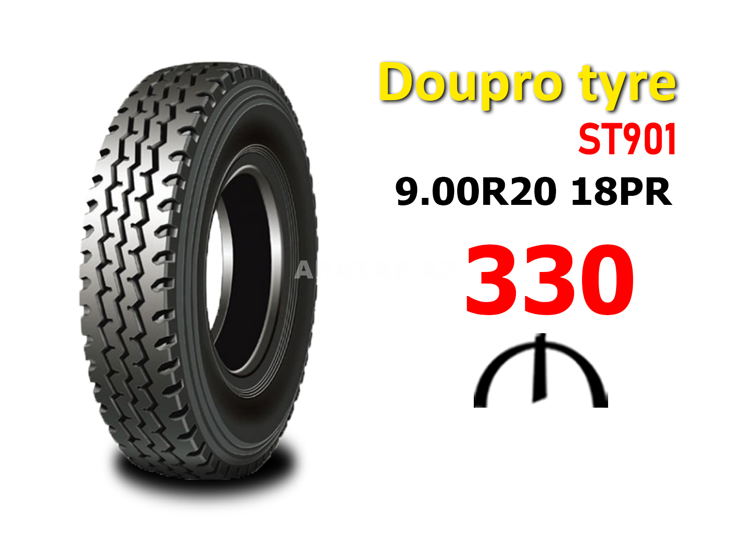 Doupro Tyre ST901 - 9.00R20 18PR təkərləri