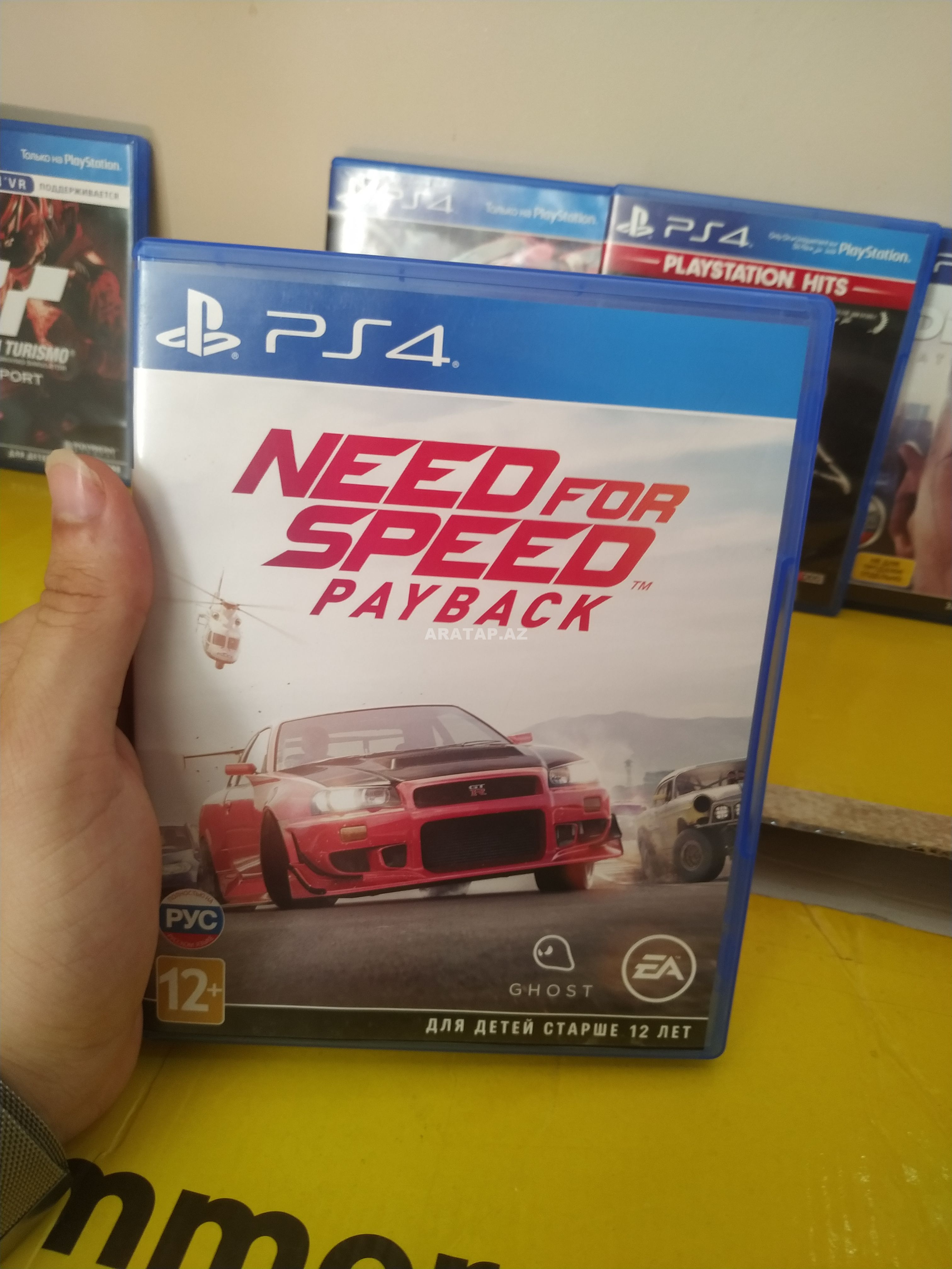 Sony Playstation 4 "NEED FOR SPEED PAYBACK" Oyun Diski