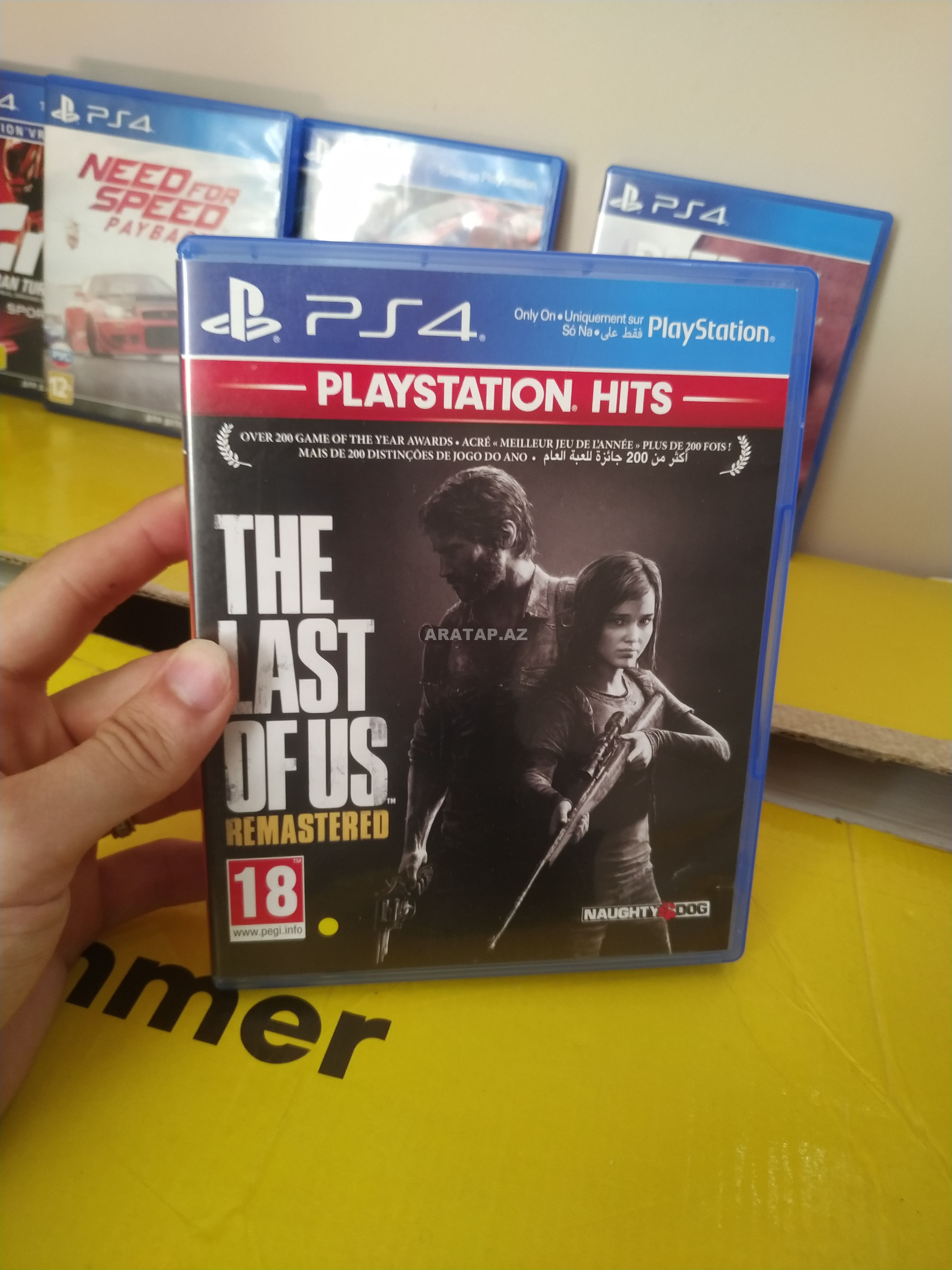Sony Playstation 4 "THE LAST OF US REMASTERED" Oyun Diski