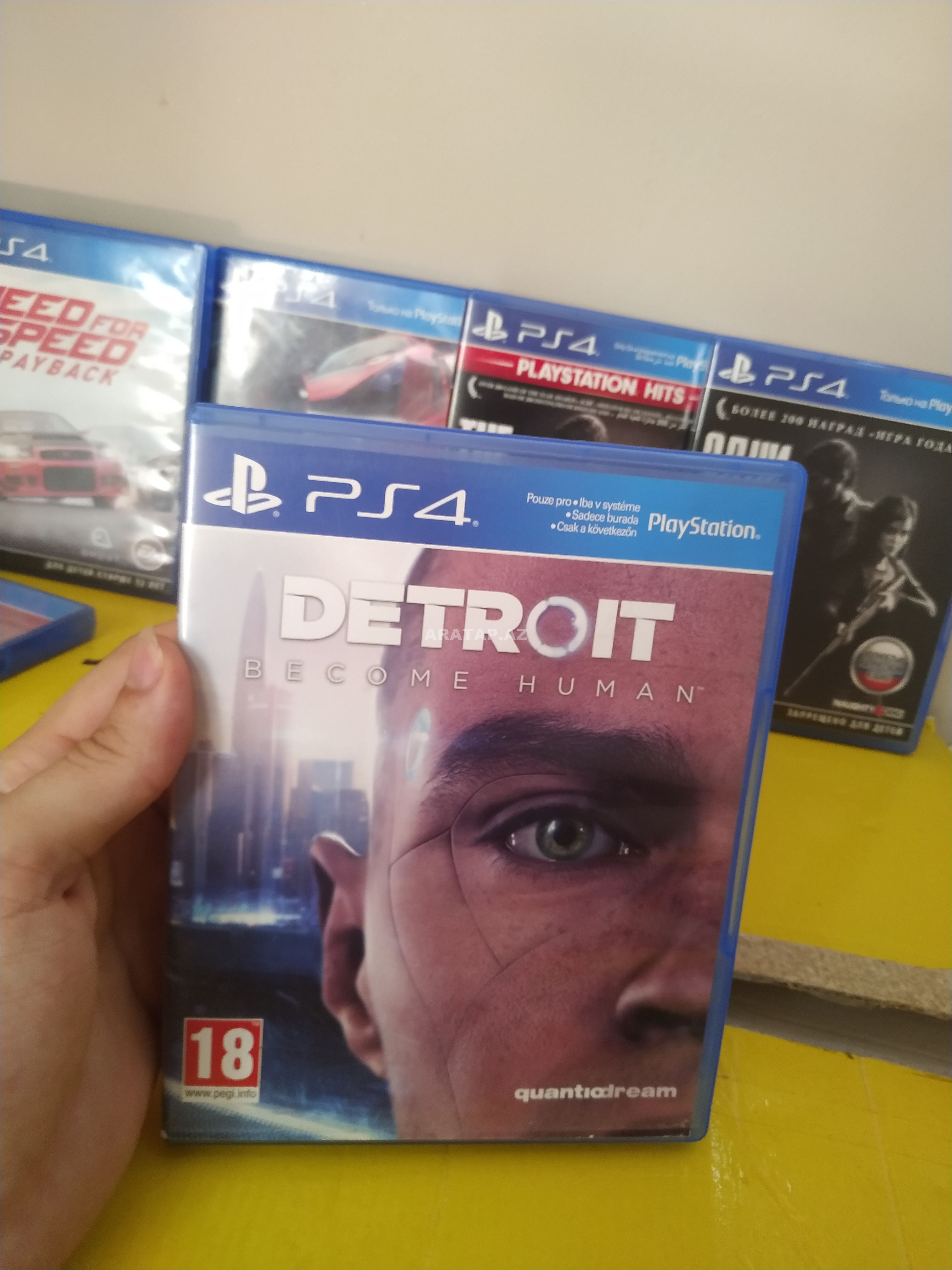 Sony Playstation 4 "DETROİT BECOME HUMAN" Oyun Diski