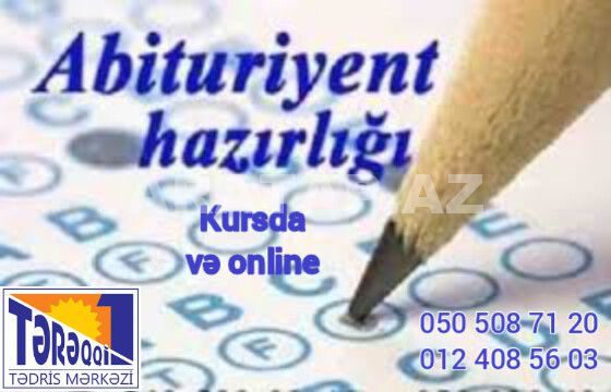 Xətaidə abituriyent hazırlığı