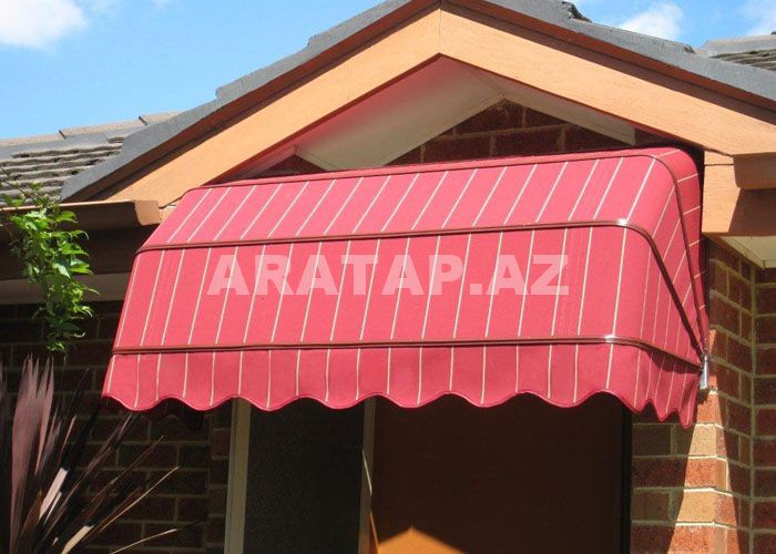 Sabit qapi üstü tent