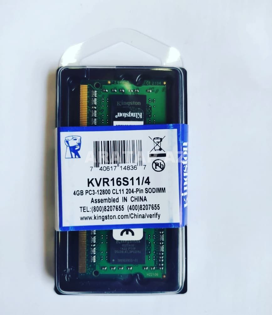Notbuk ramı "DDR3 4GB"