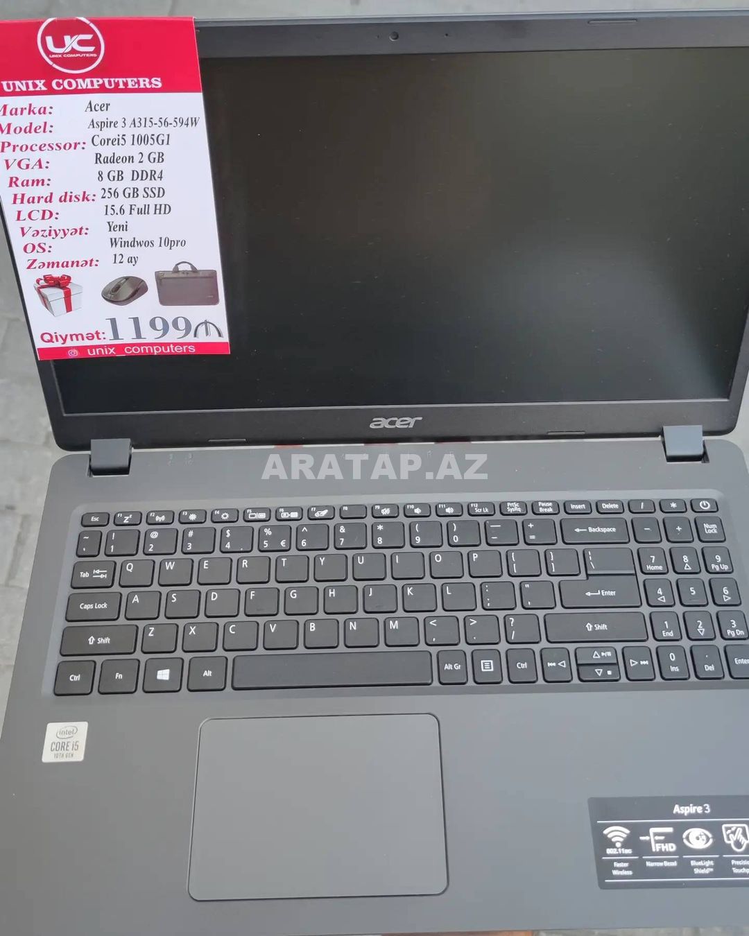 Acer "Aspire 3 A315-56-594W"