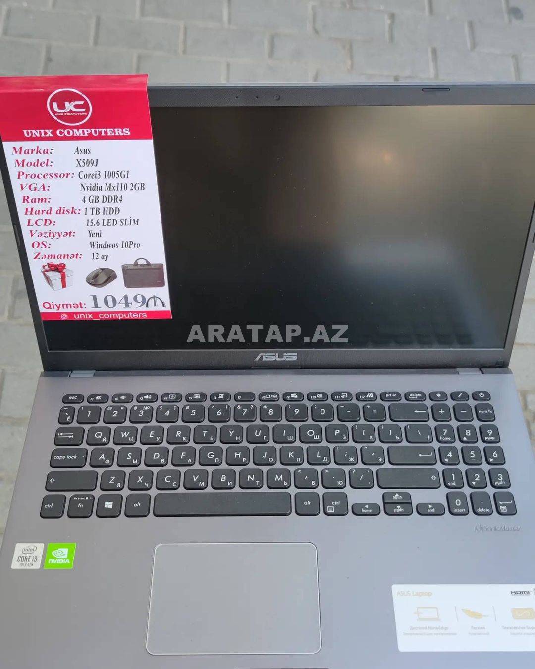 Asus "X509J"