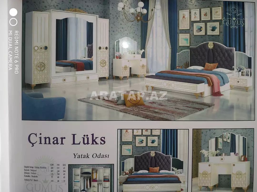 Yataq mebeli "ÇİNAR"