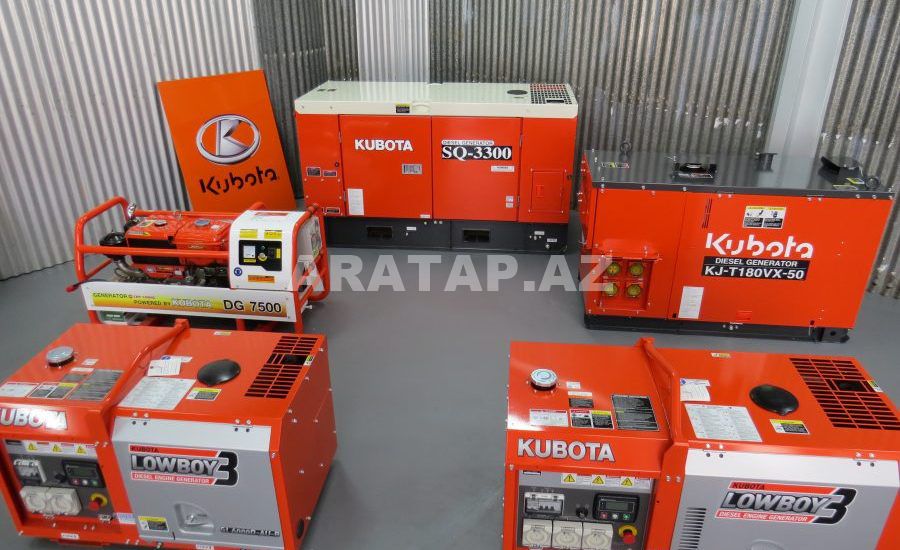 Kubota dizel generatorları
