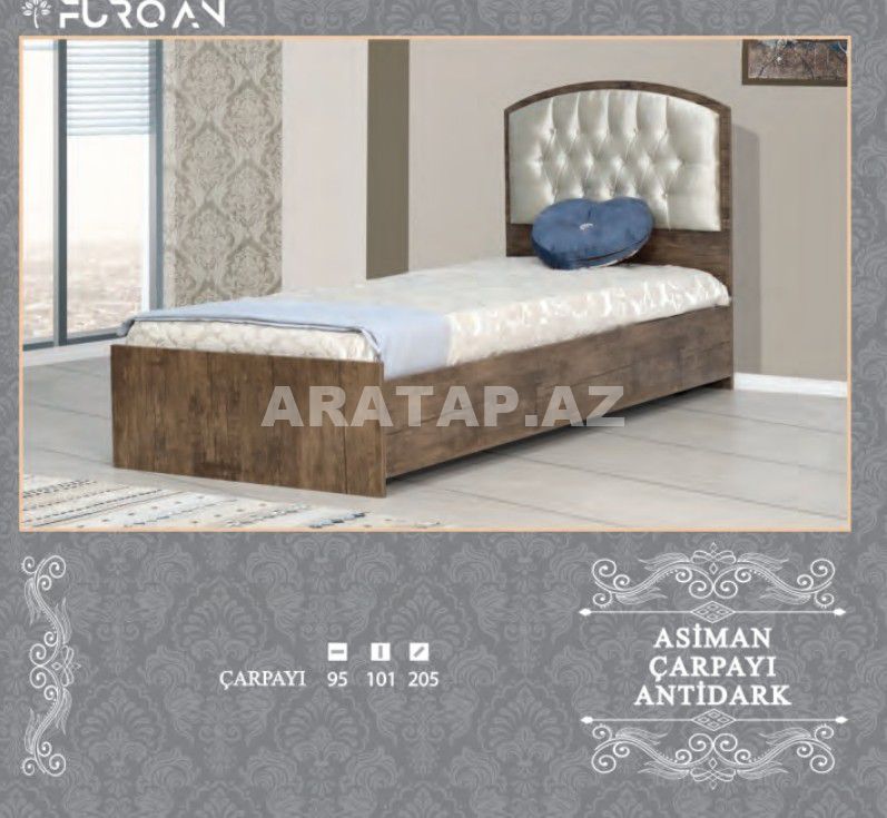 Tək çarpayı "MATRAS DAXİL"