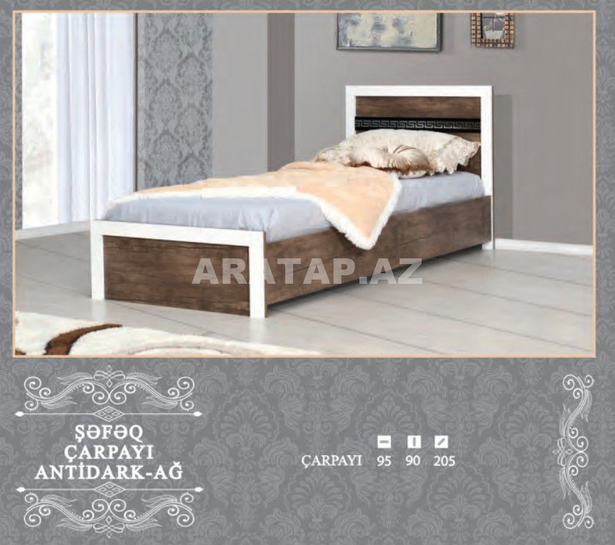 Tək çarpayı "MATRAS DAXİL"