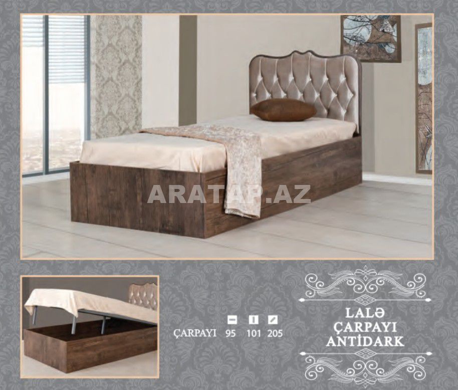Tək çarpayı "MATRAS DAXİL"