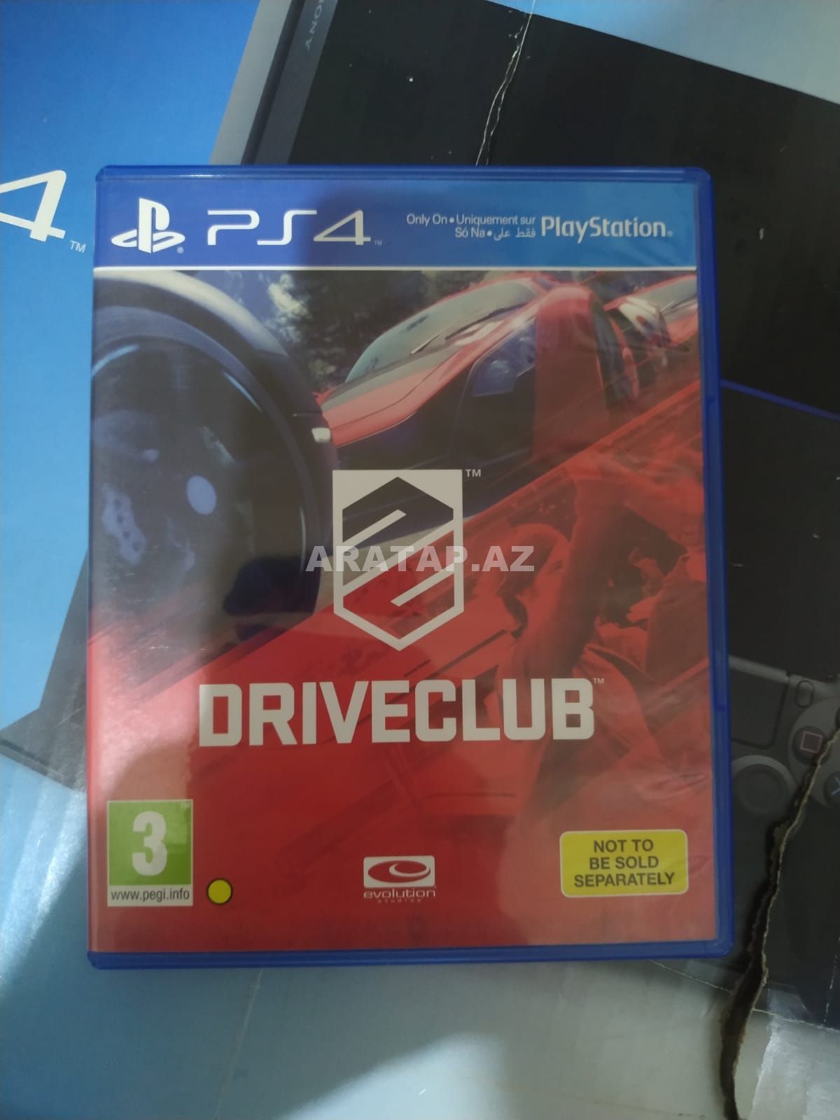 Playstation 4 "DRİVE CLUB" oyun diski