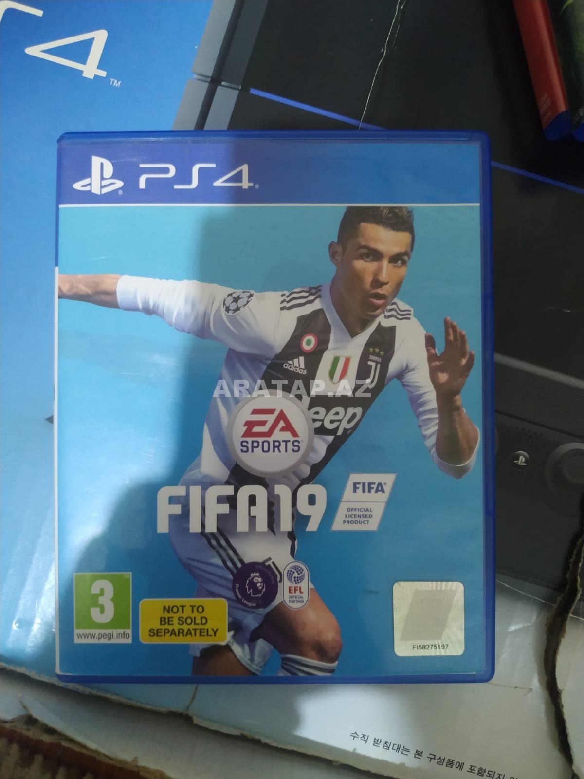 Playstation 4 "FİFA 2019" oyun diski