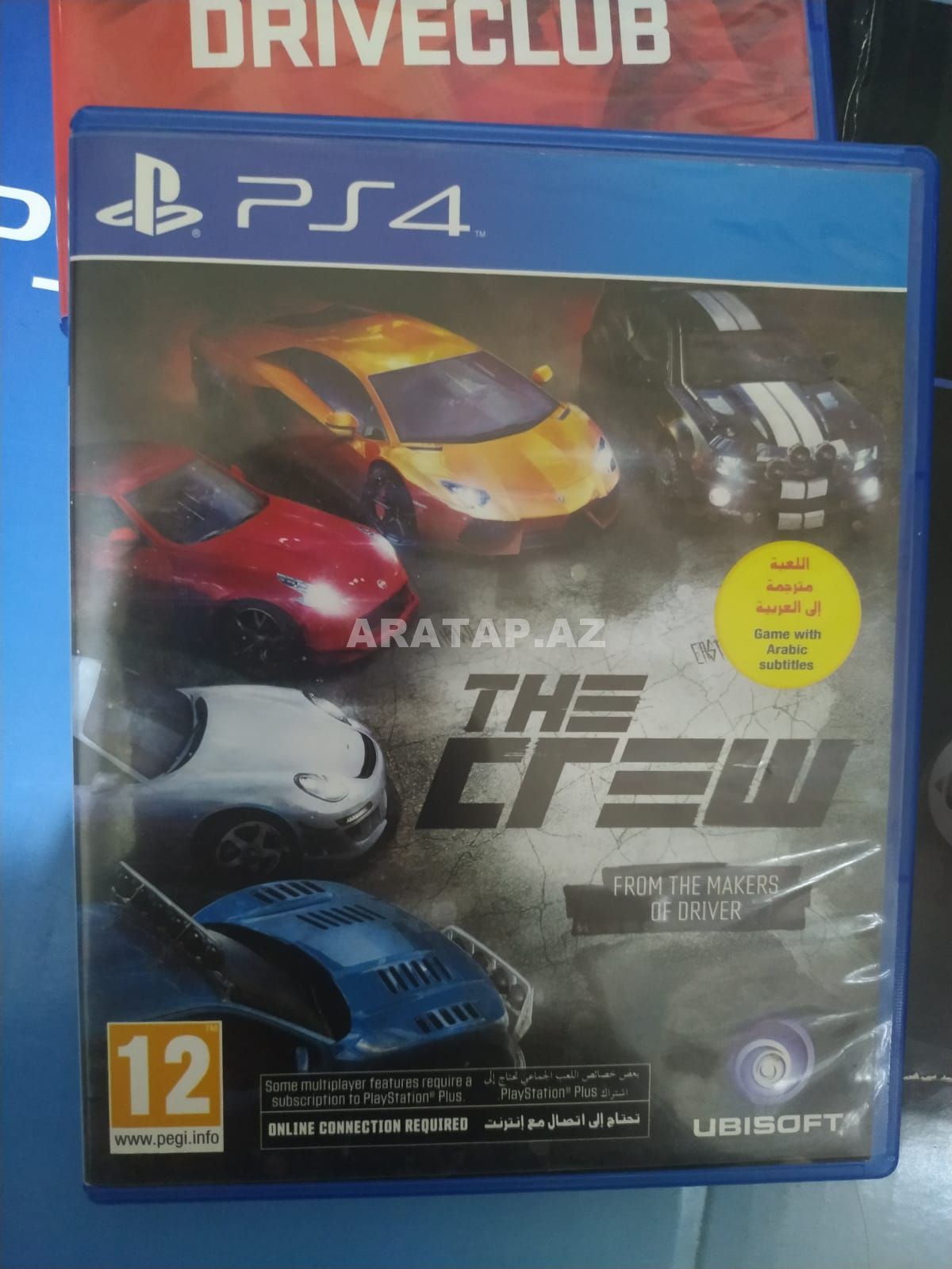 Playstation 4 "THE CREW" oyun diski