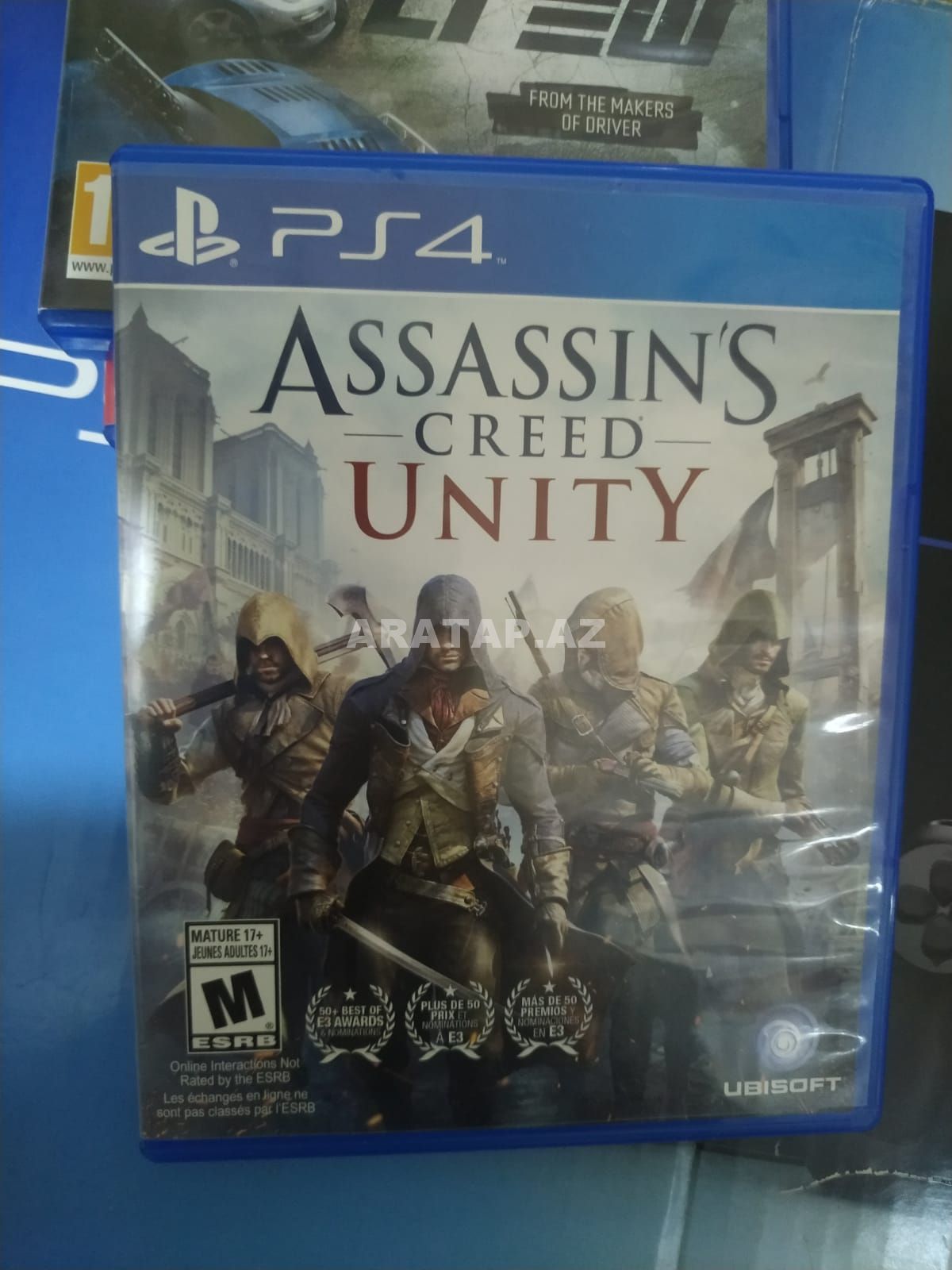 Playstation 4 "ASSASSİNS CREED UNİTY" oyun diski