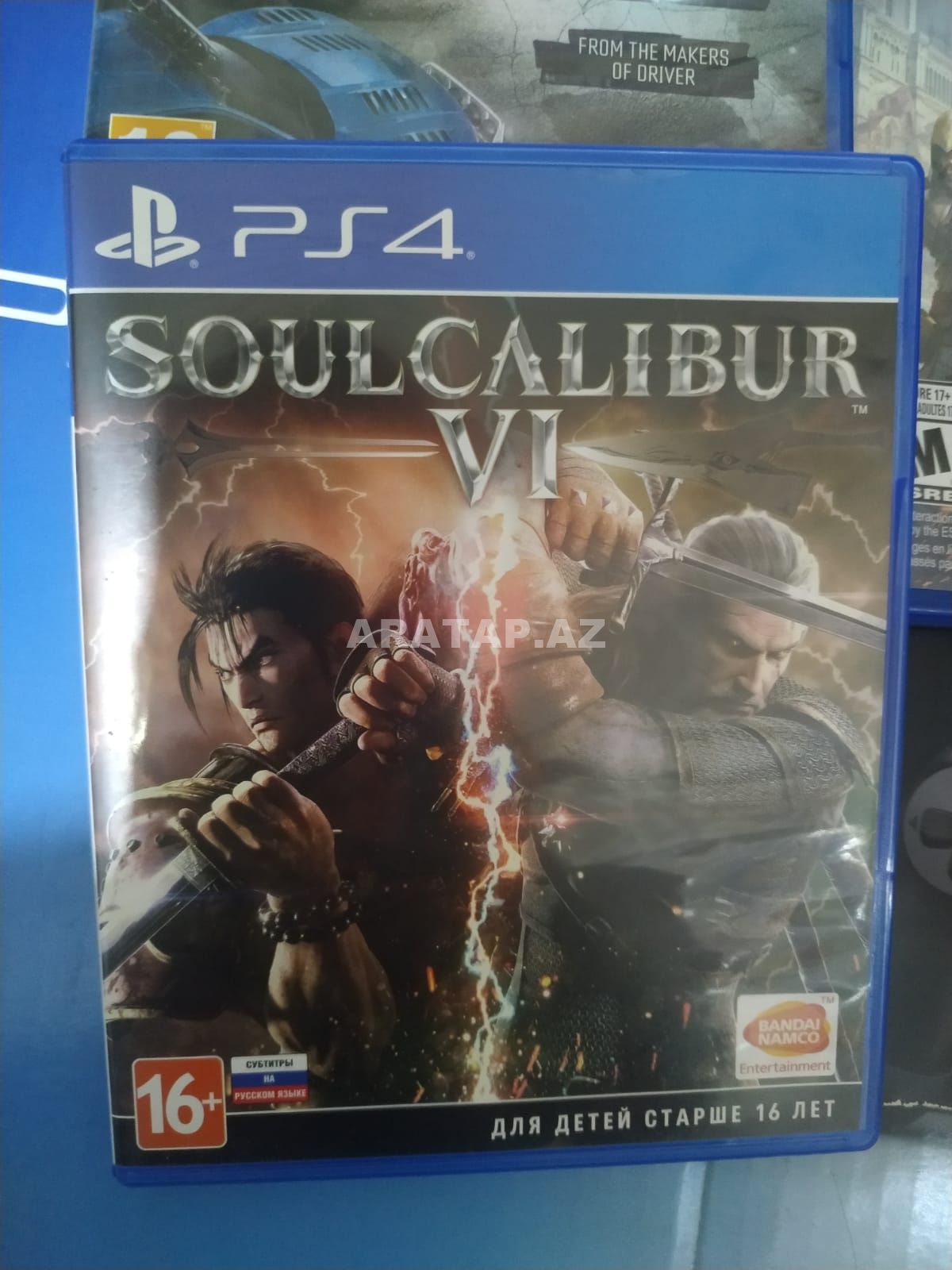 Playstation 4 "SOUL CALİBUR VI" oyun diski