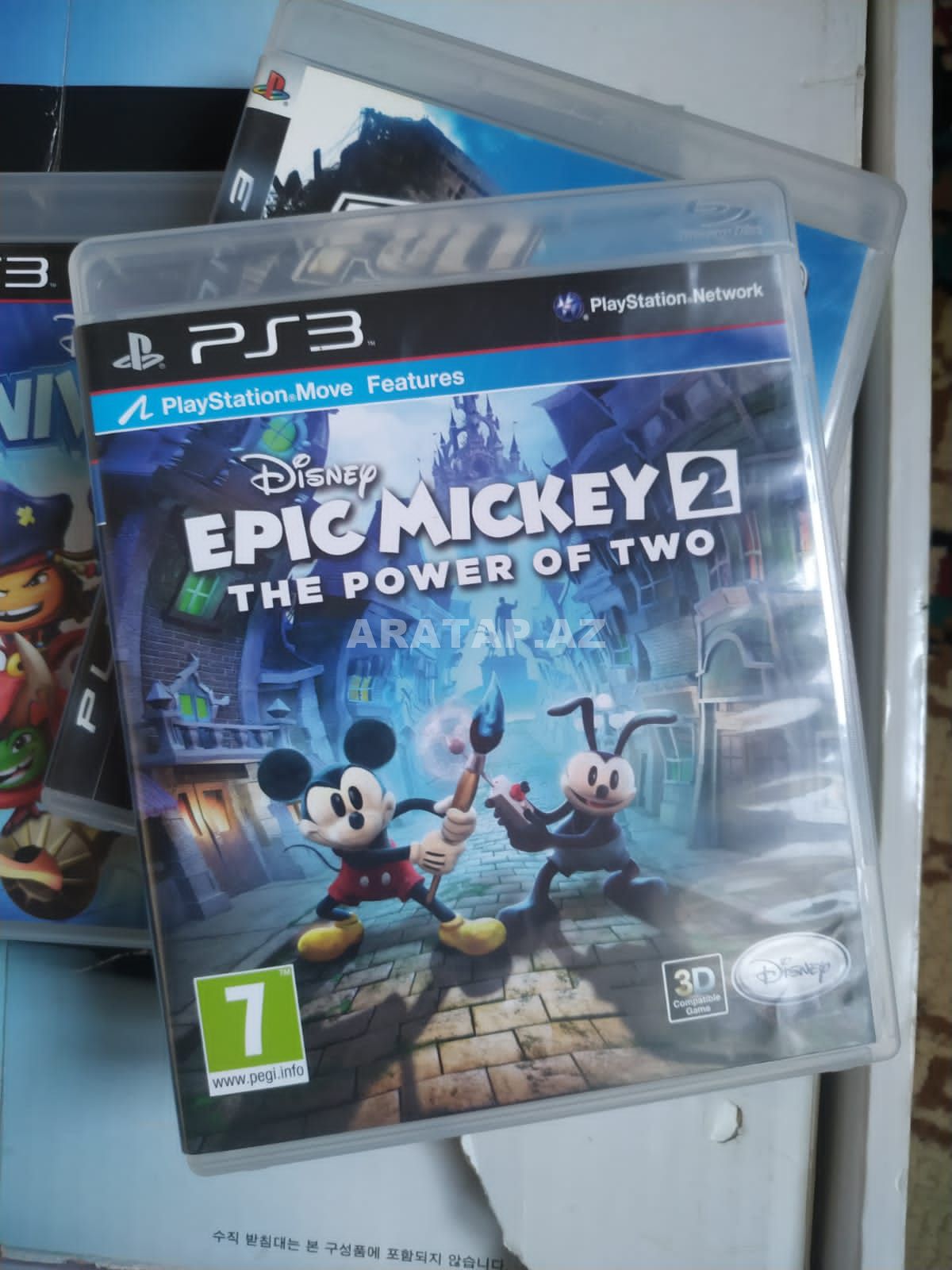 Playstation 3 "EPIC MICKEY 2" oyun diski