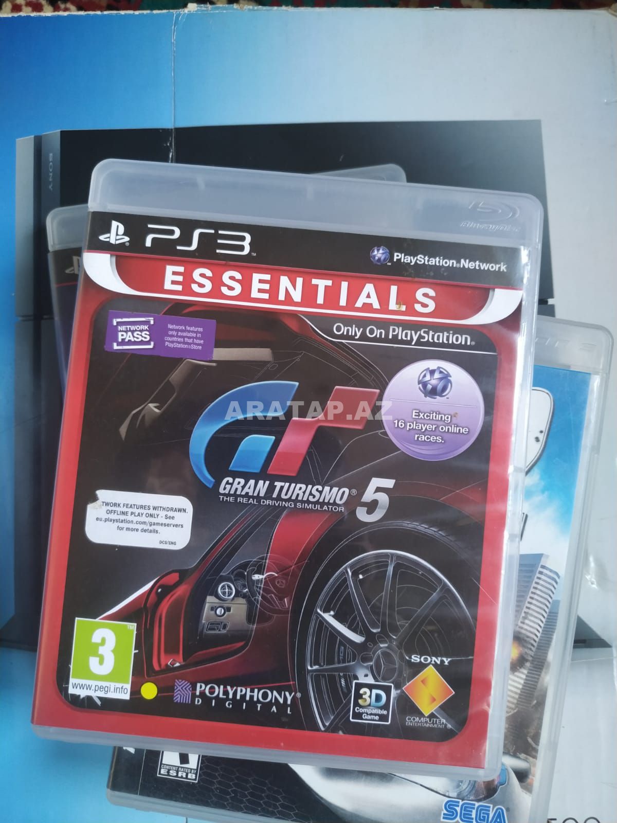 Playstation 3 "GRAN TURİSMO 5" oyun diski