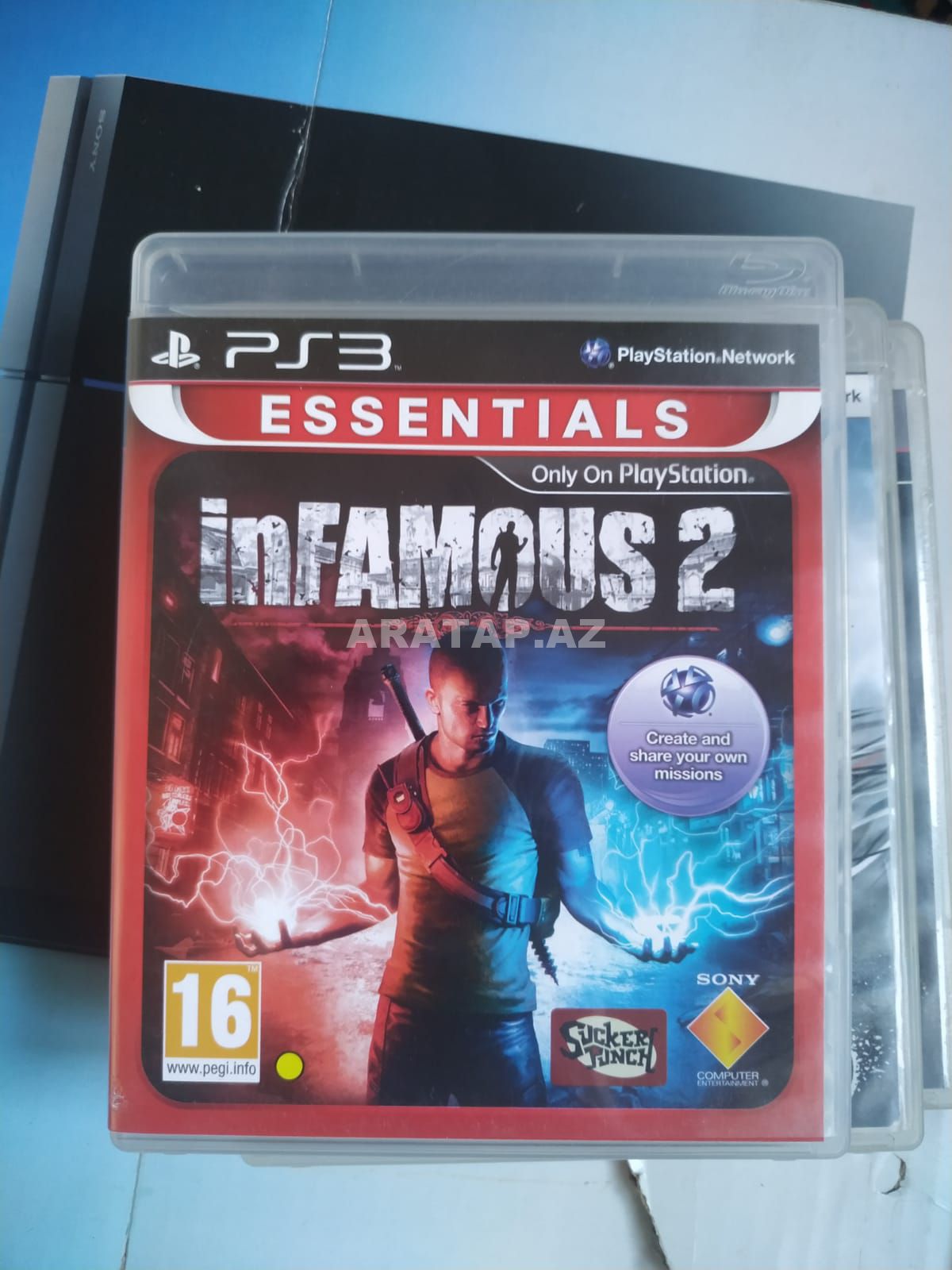 Playstation 3 "INFAMOUS 2" diski