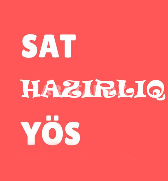 SAT YÖS imtahanlarına hazırlıq