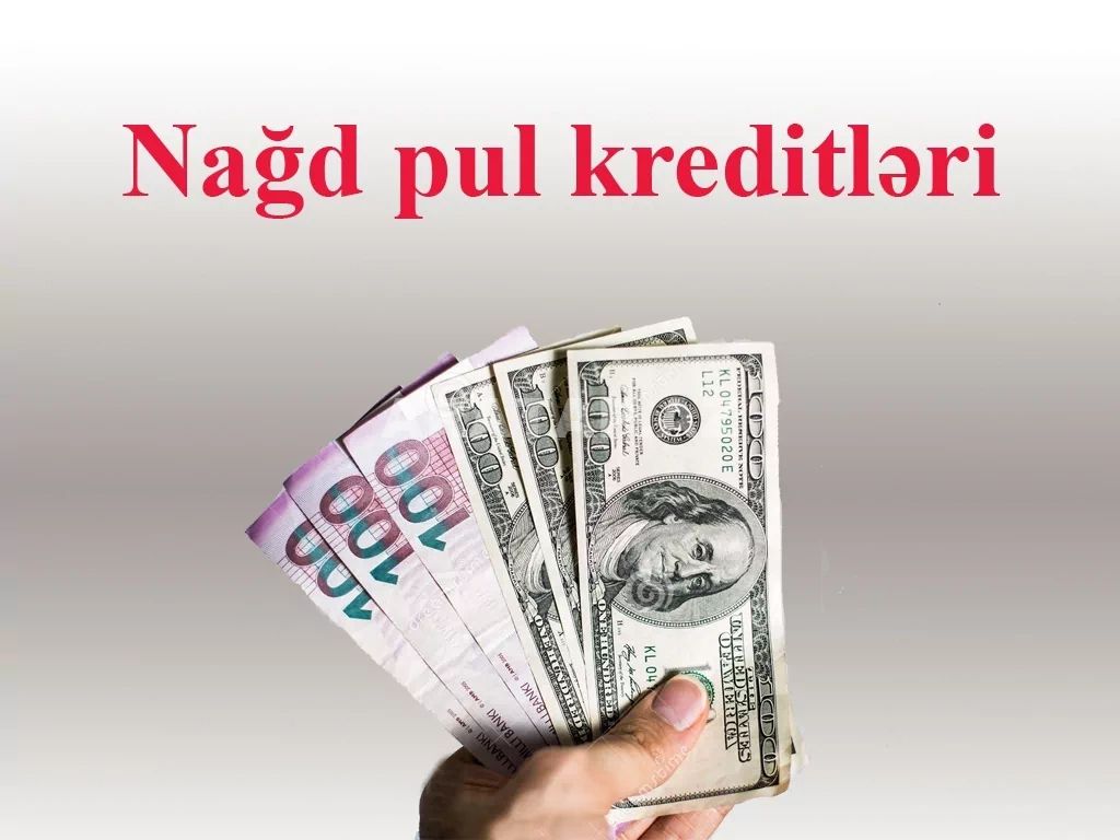 Kredite pul verilir