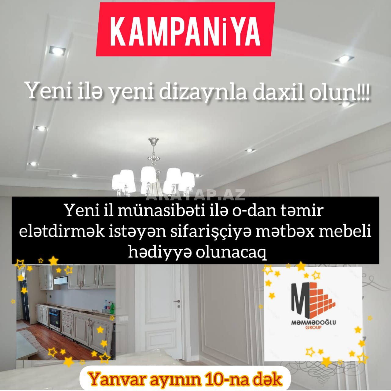 Evlərin təmirində Kampaniya